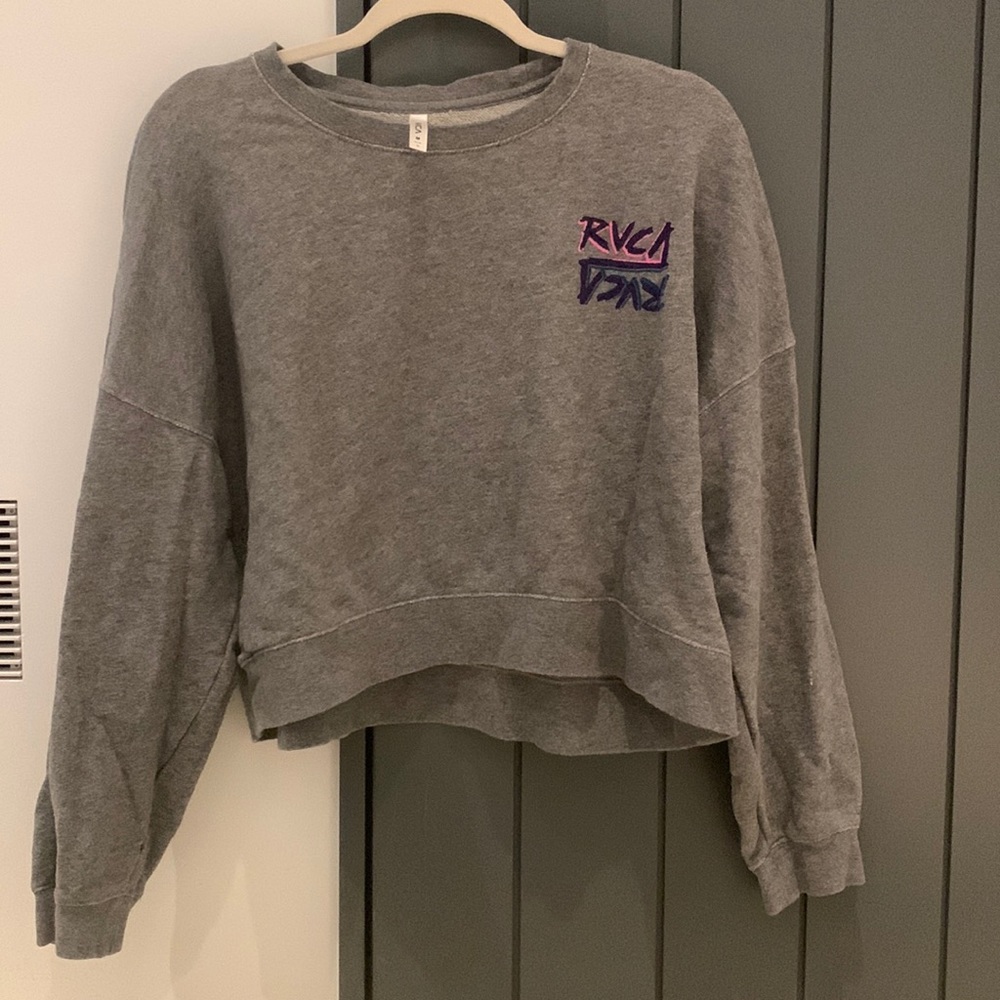 RVCA cropped sweatshirt